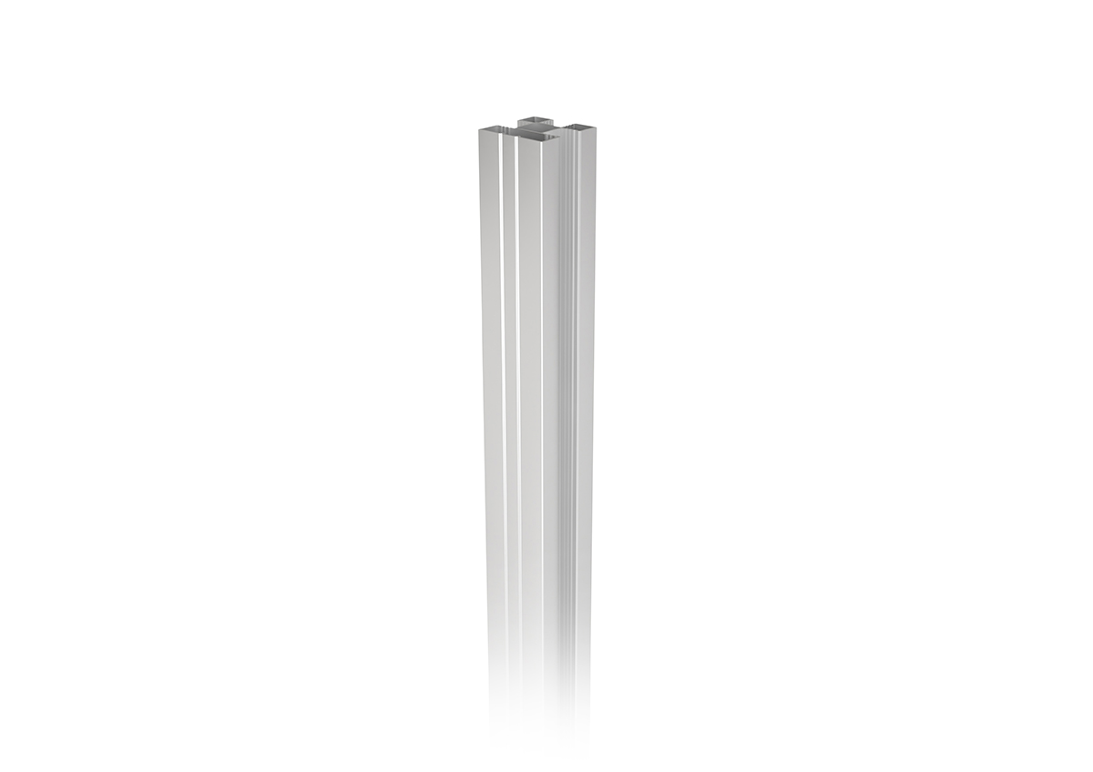 Systema Aluminium Pfosten 270 cm  silber